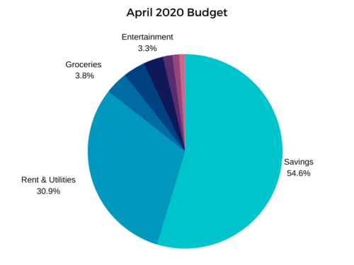 My April 2020 Budget Breakdown- First Full Month in Quarantine 🏠